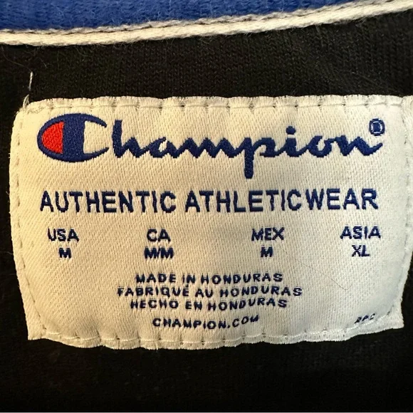 Women’s Champion Black Crew with Iridescent Logo, size Medium - Picture 4 of 6